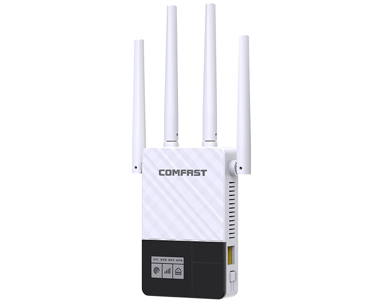 1200Mbps megabit screen display WiFi amplifier CF-WR760AC