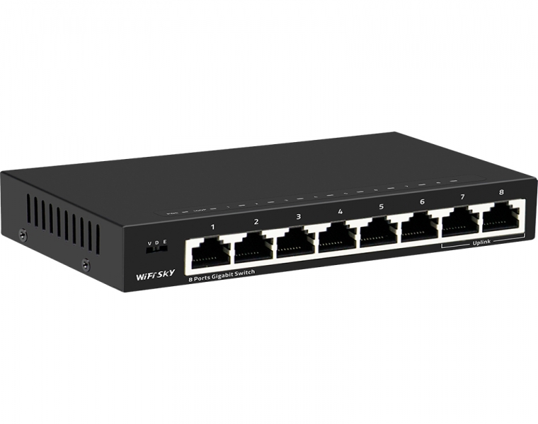 8口千兆智能以太網(wǎng)交換機 WS-SWG1080